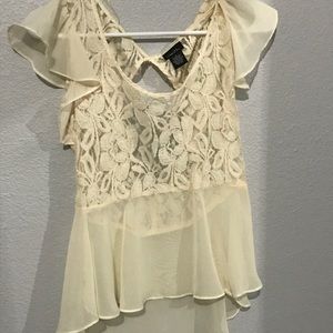 Rue21 Lace sheer Blouse
